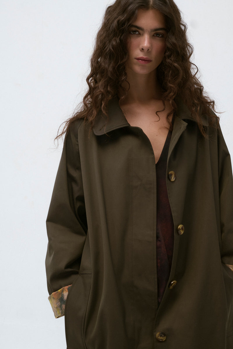 Lole Brown Trenchcoat