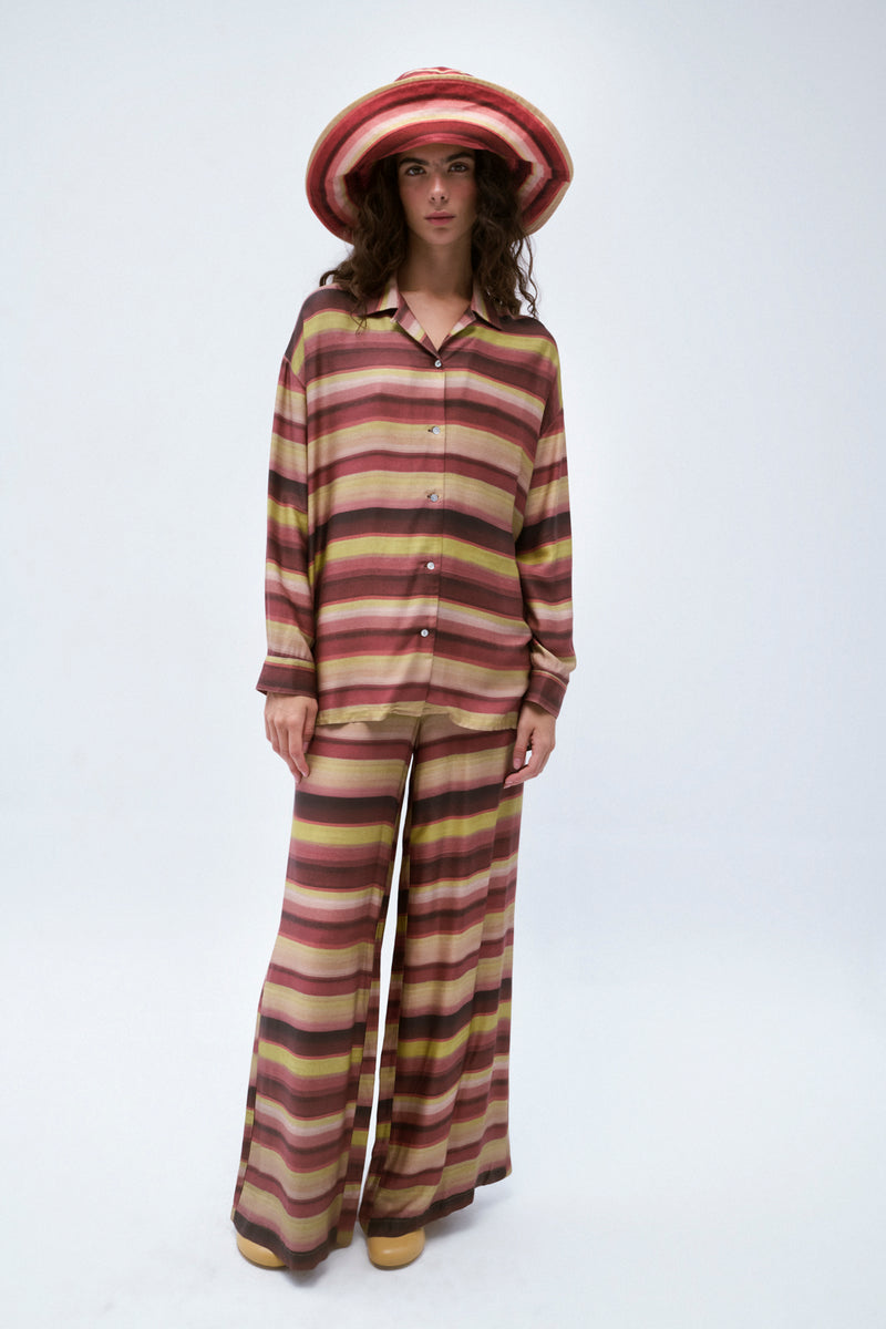 Nina Striped Trousers