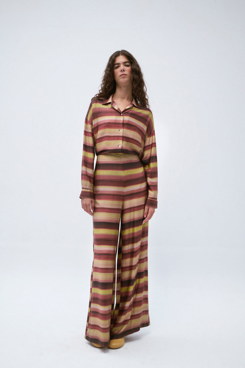 Nina Striped Trousers