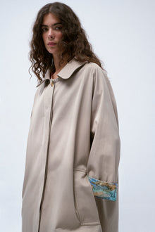 Beige Shibuya Trench Coat