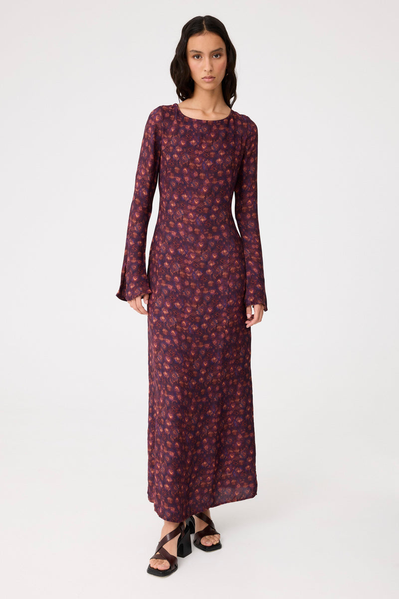 Vestido Ada Burgundy
