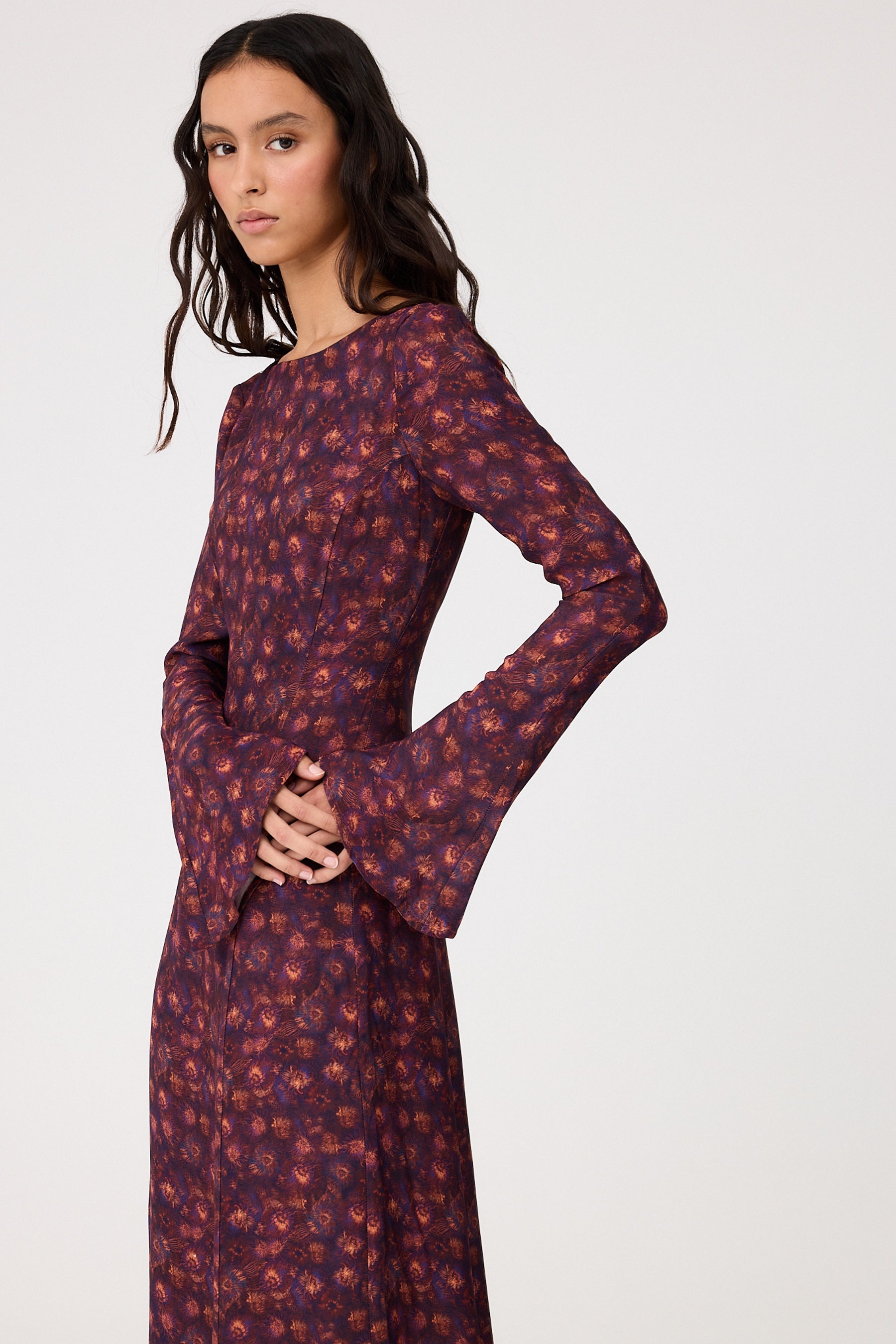 Vestido Ada Burgundy