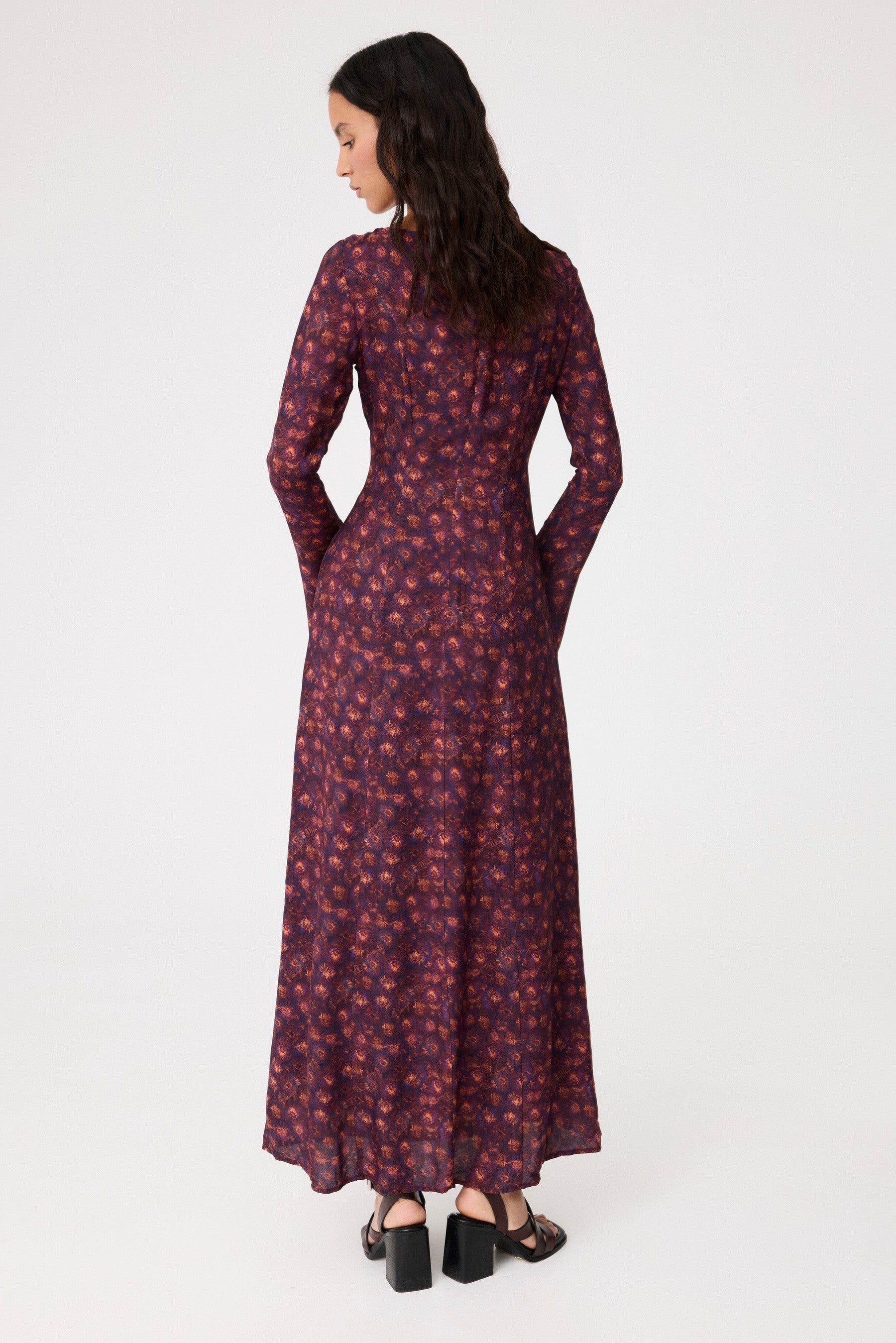 Vestido Ada Burgundy