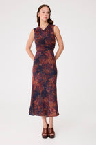 Vestido Jade Galaxia Dorada