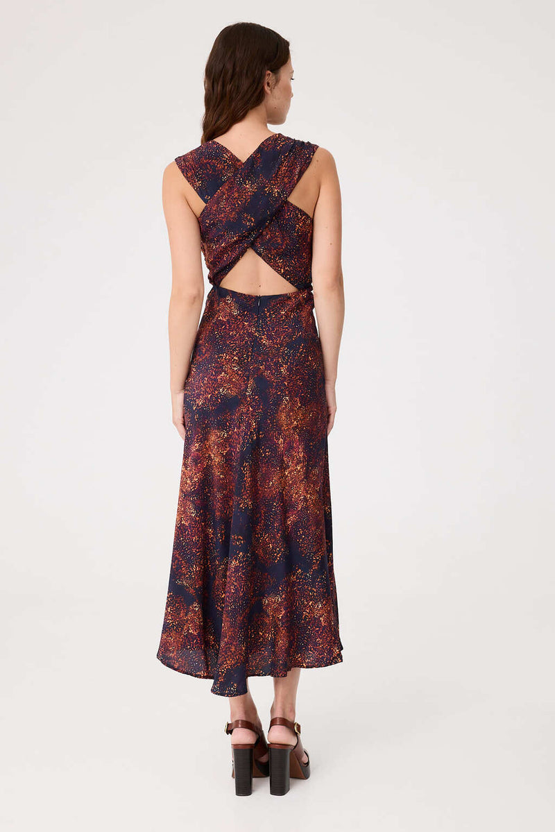 Vestido Jade Galaxia Dorada
