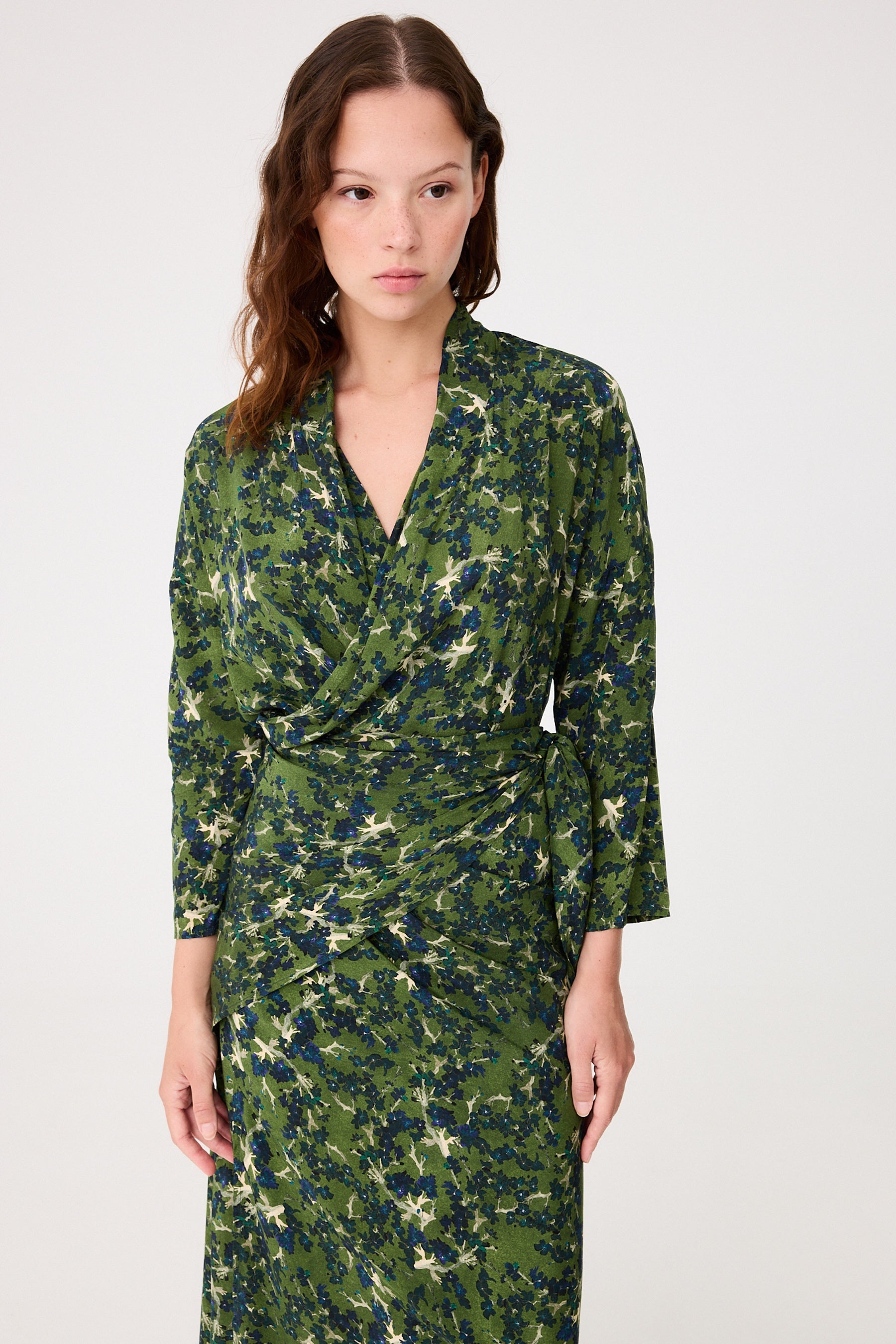 Vestido Sol Cerezo Verde