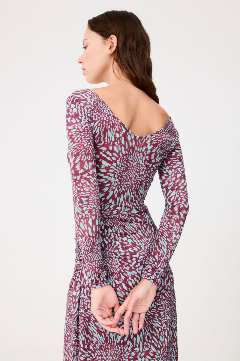 Vestido Alaia Raspberry