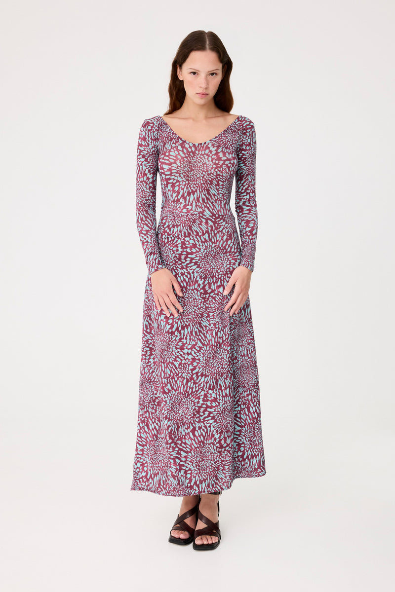 Vestido Alaia Raspberry