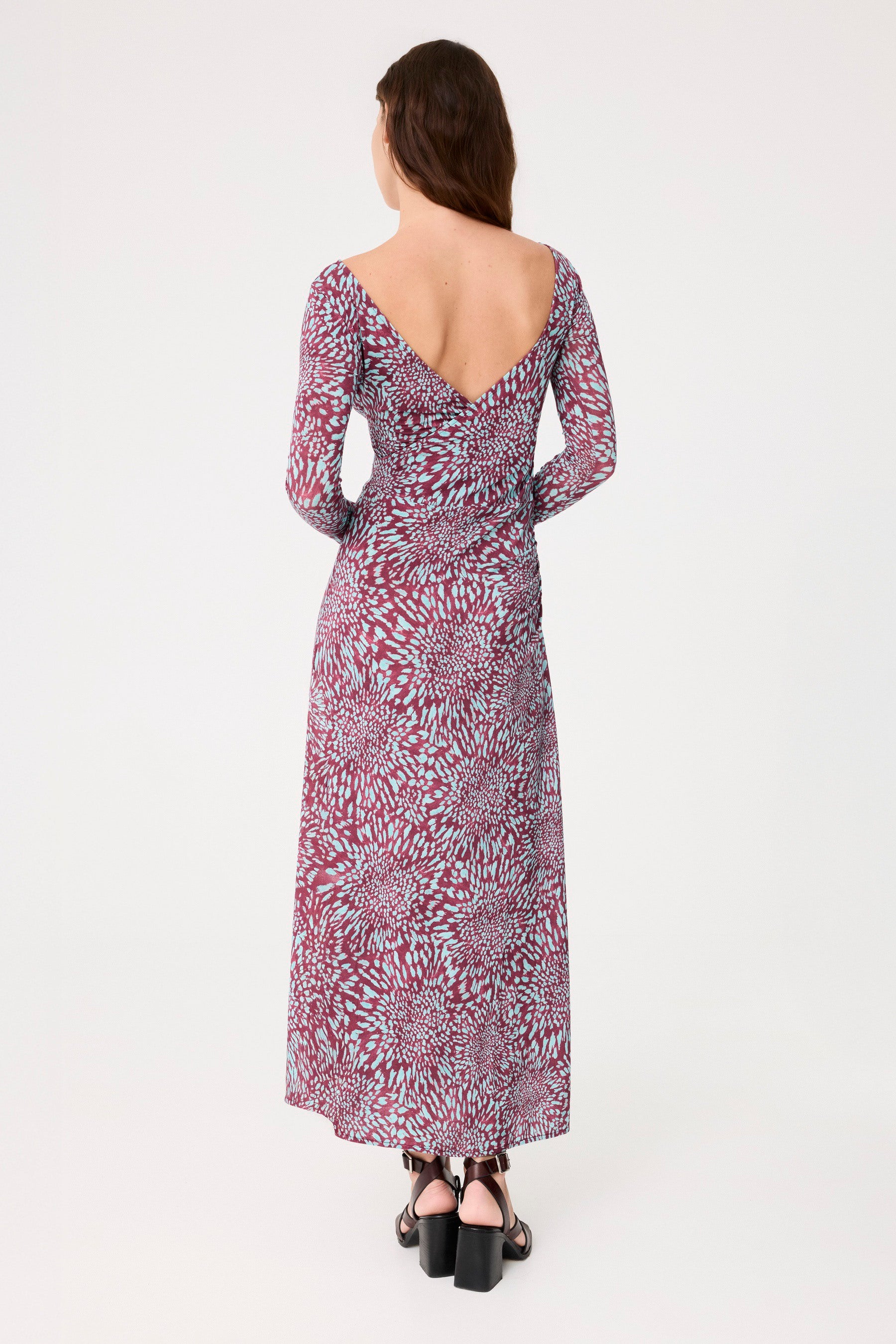 Alaia Dress Raspberry