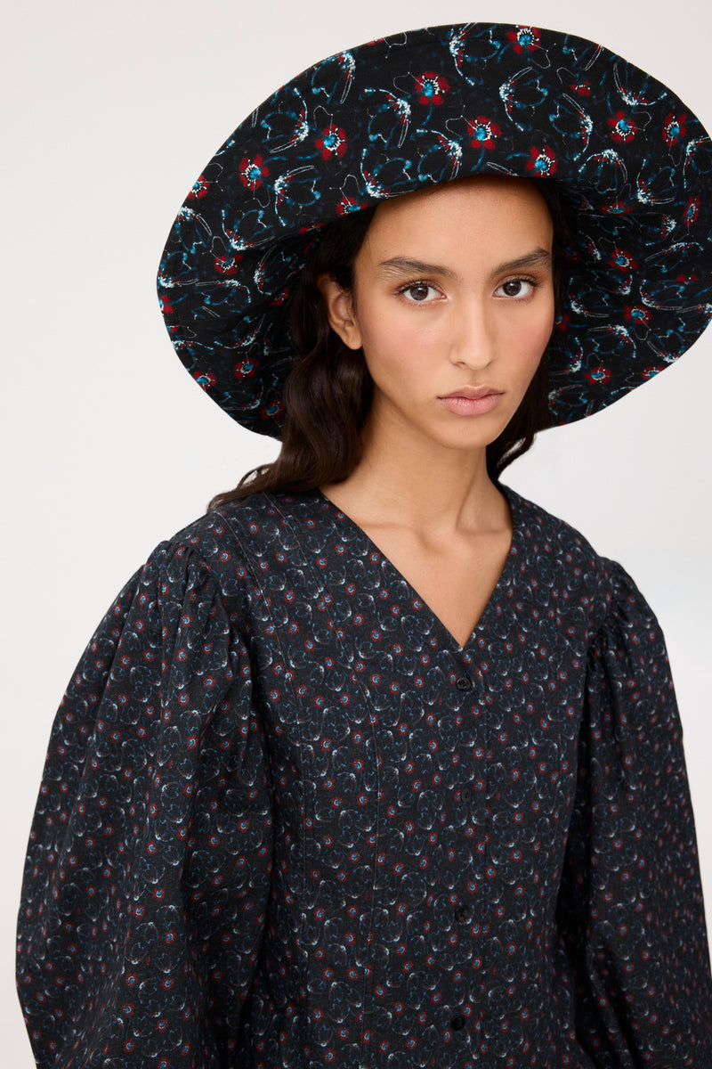 Sombrero Flores Nocturnas Gran Bucket