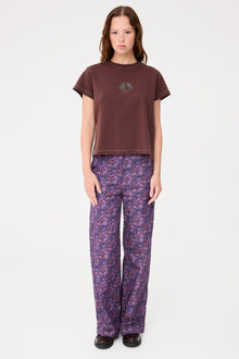 Pantalón Elio Flores Lila