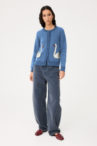 Cárdigan Cira Cisnes Azul