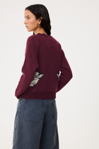 Cárdigan Cira Cisnes Granate