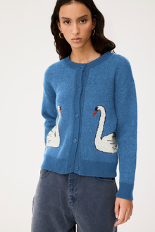 Cárdigan Cira Cisnes Azul