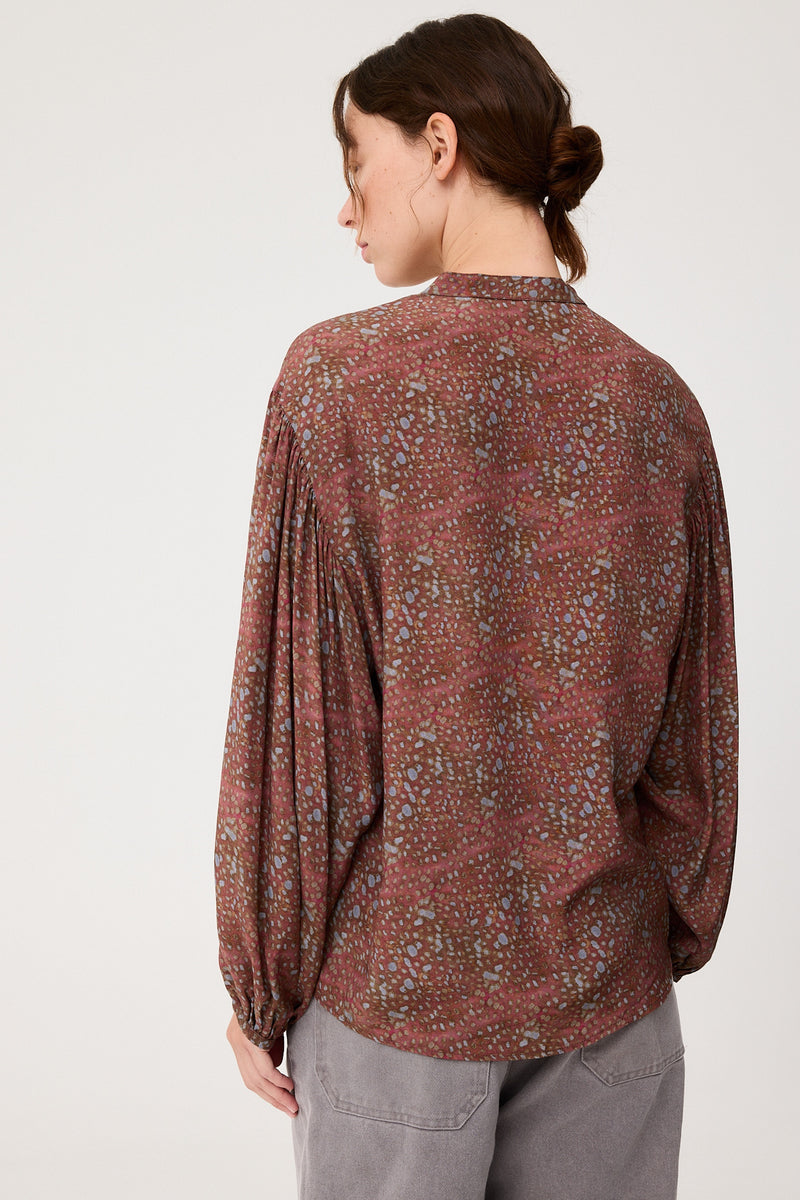 Camisa Cleo Coral