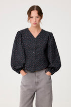 Blusa Talia Flores Nocturnas