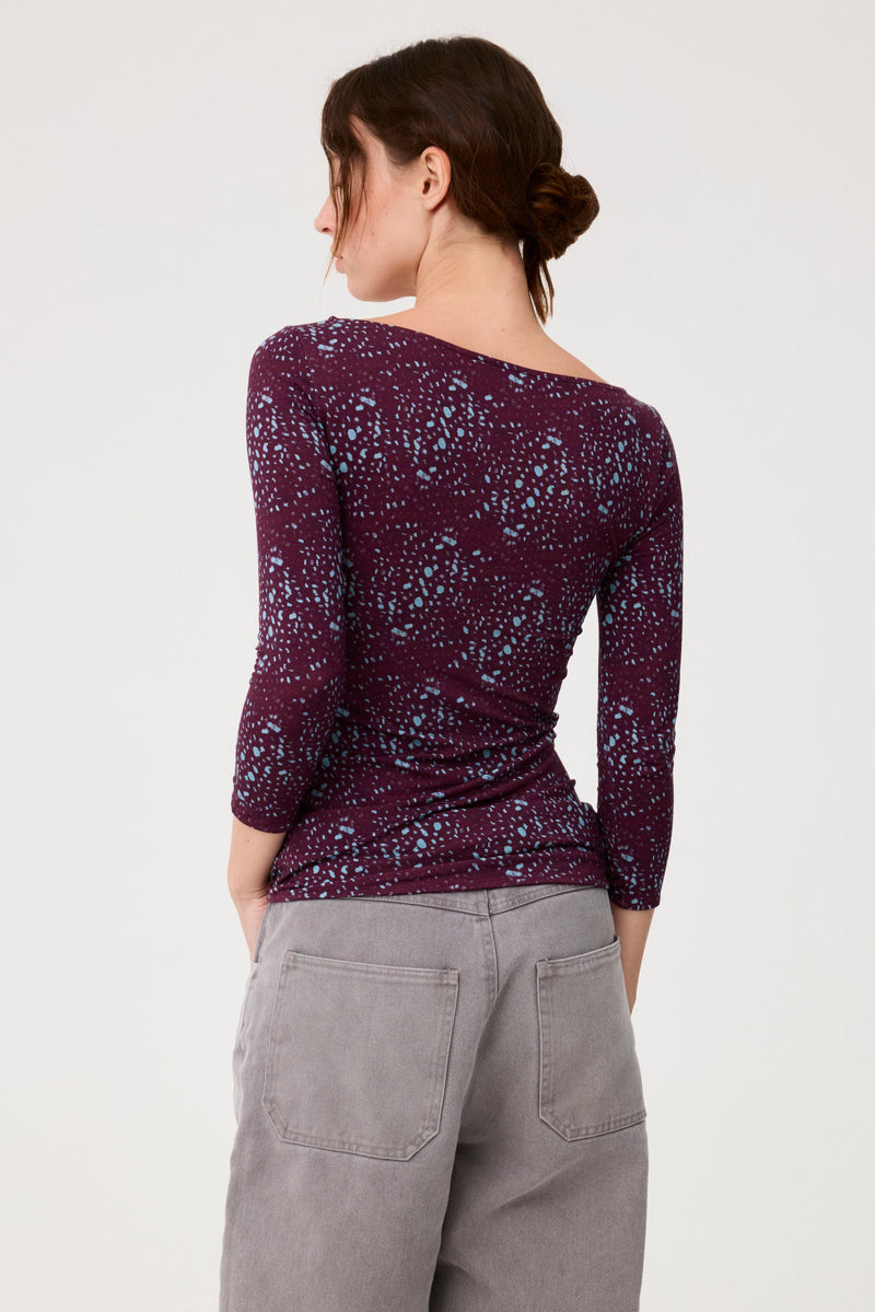 Top Willa Berenjena