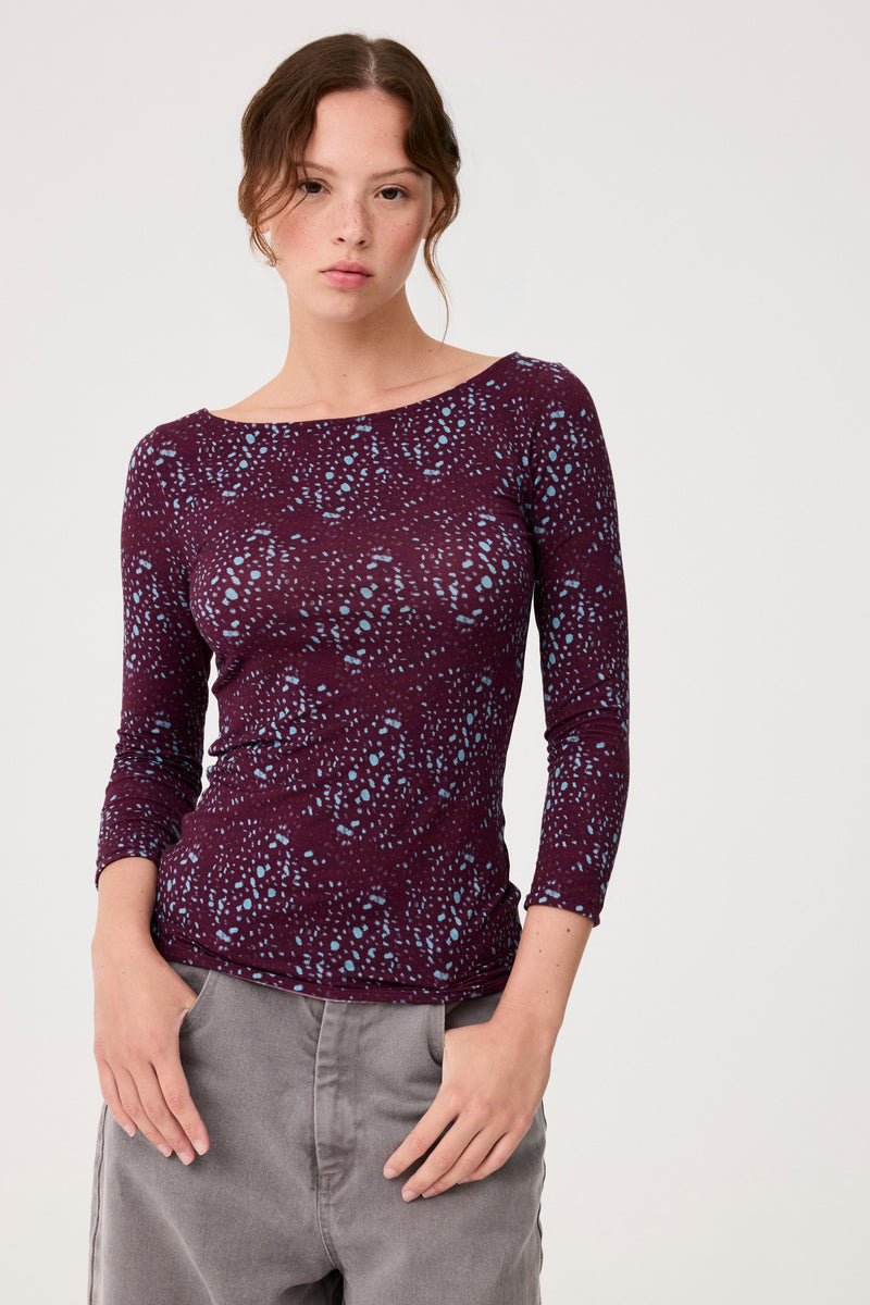 Top Willa Berenjena