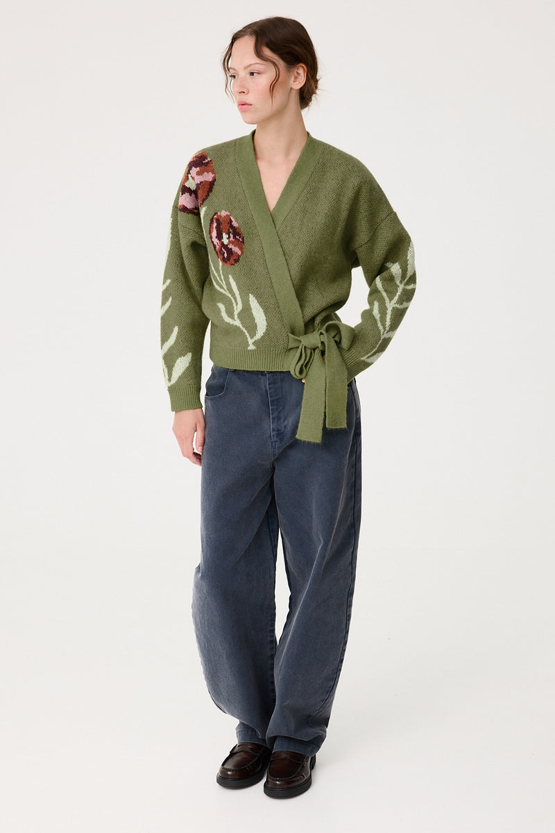 Cárdigan Bimba Verde