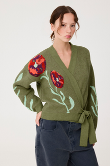 Bimba Cardigan Green