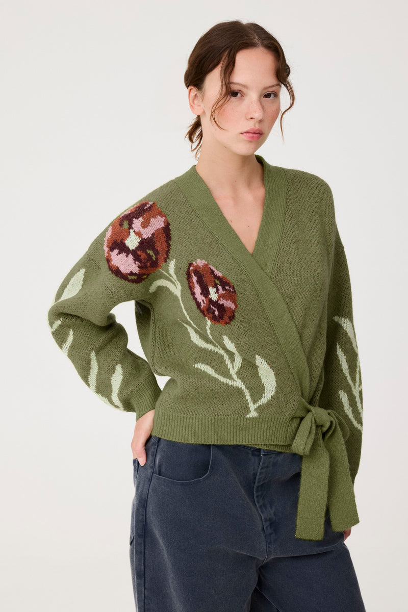 Cárdigan Bimba Verde