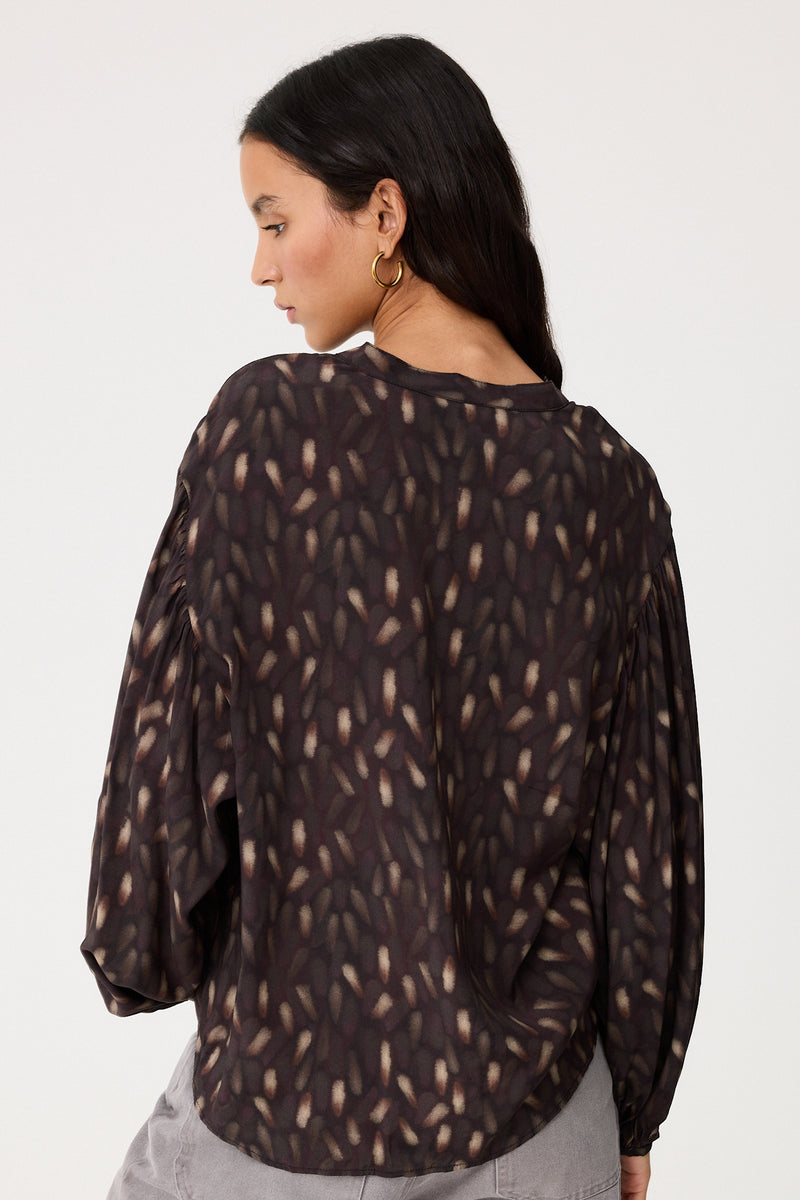 Camisa Cleo Plumillas