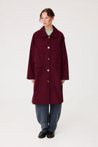 Gabardina Kora Cerezo Granate 