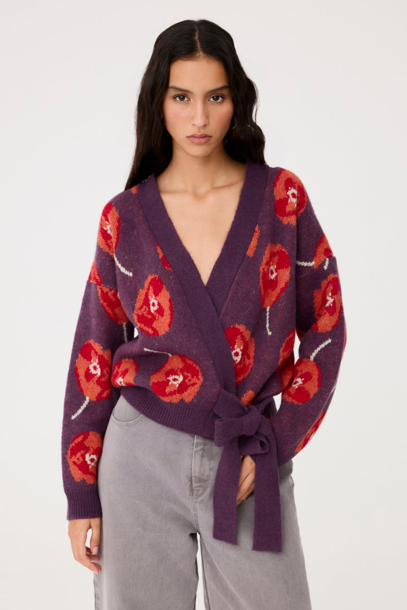 Cárdigan Bimba Morado