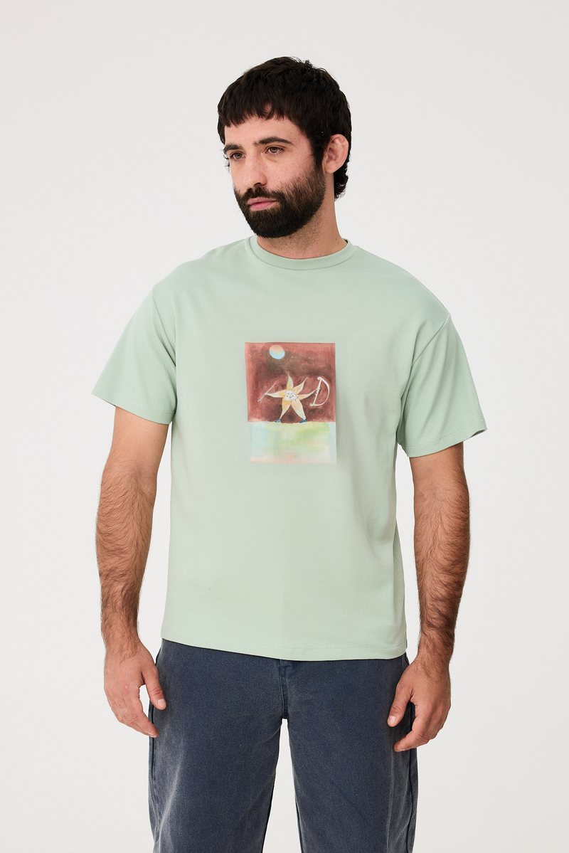 Camiseta Unisex Hombre Hoja