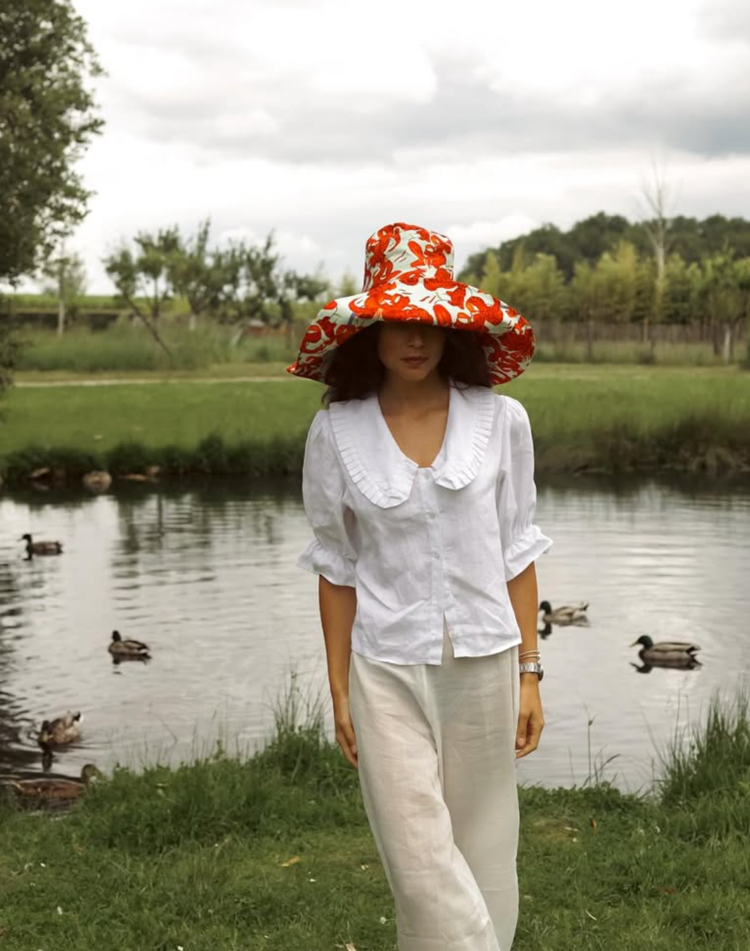 Tiger Orchid Grande Hat