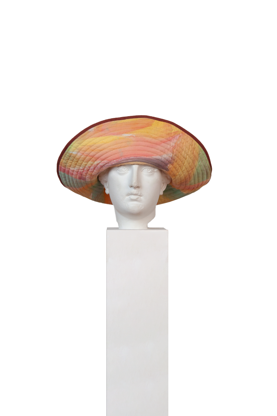 Spathulata Tangerine Gran Bucket Hat