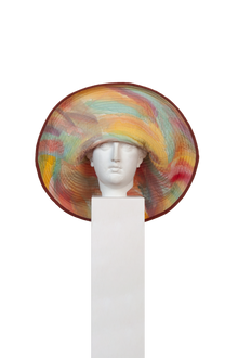 Spathulata Tangerine Grande Hat