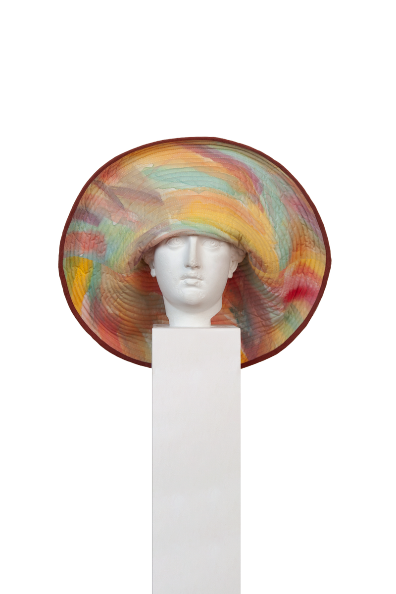 Spathulata Tangerine Grande Hat