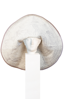 White Moth Gigante Hat