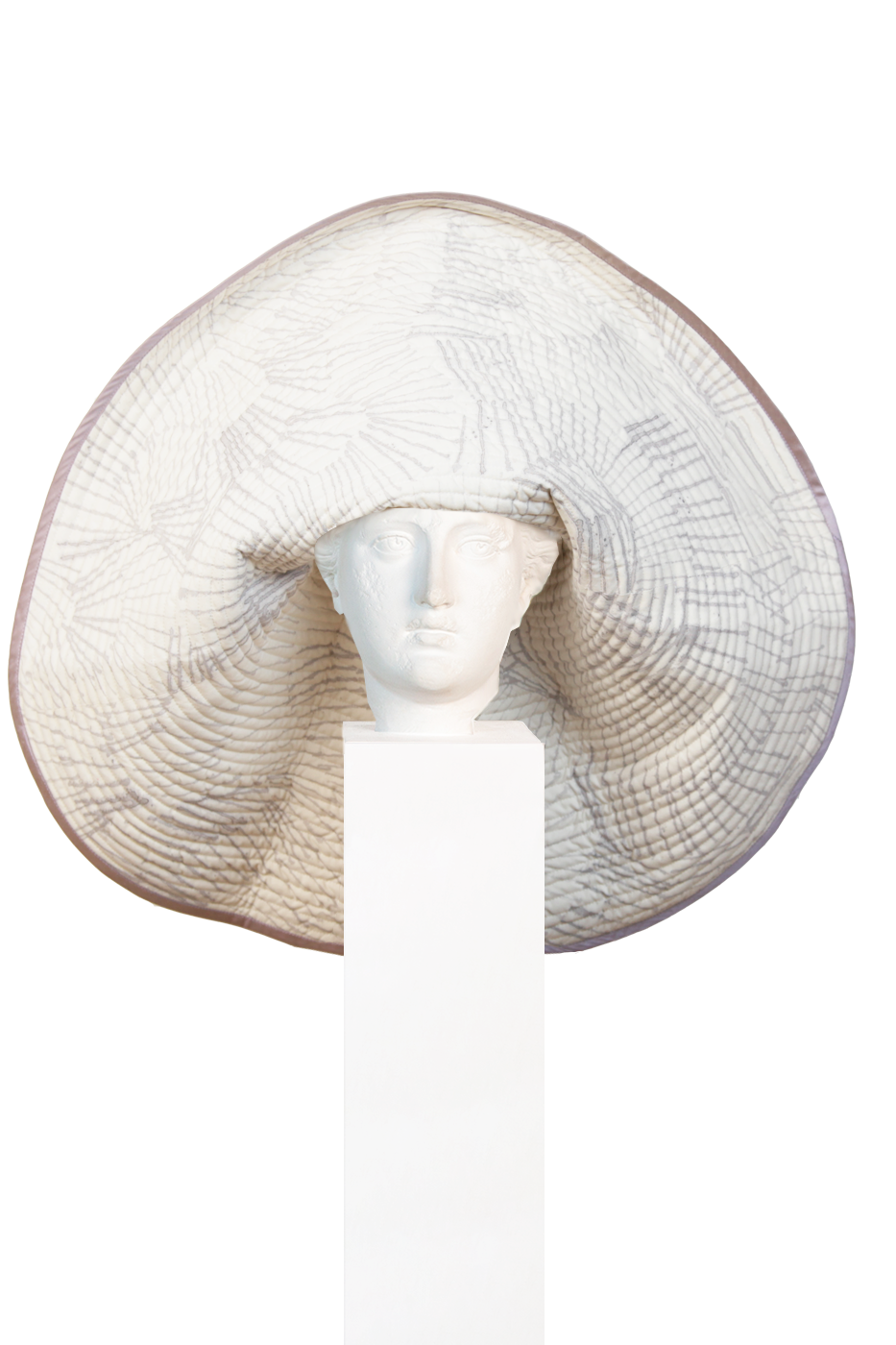 White Moth Gigante Hat