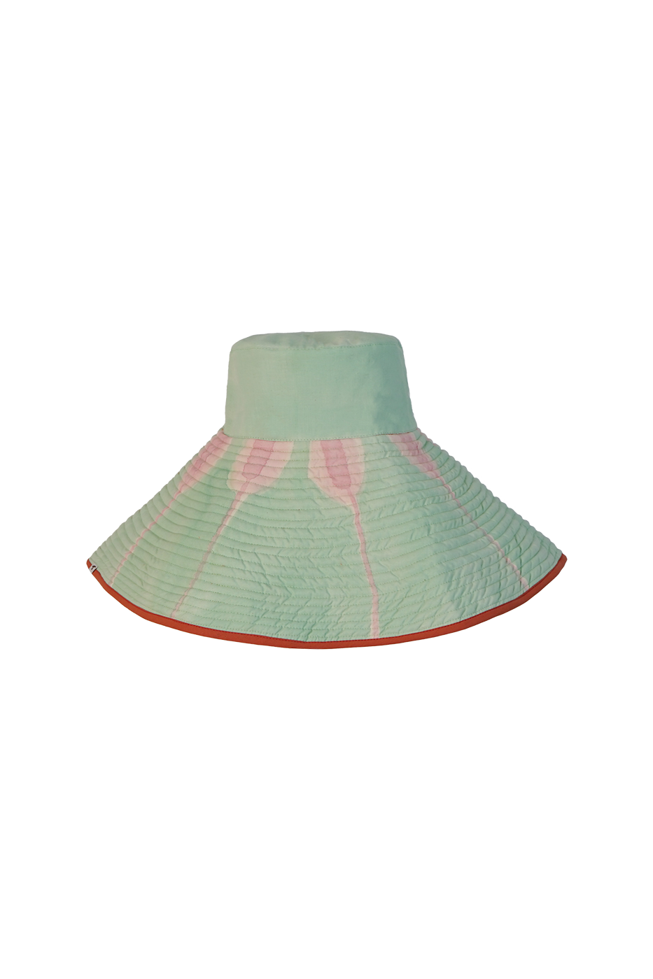 Sombrero Dalia Turquesa Grande
