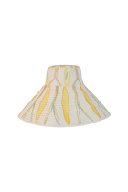 Sombrero Diente de León Amarillo Grande