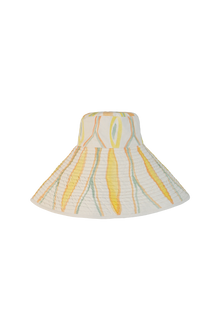 Sombrero Diente de León Amarillo Grande