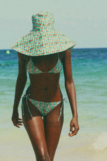 Sombrero Green Vichy Grande