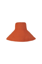 Sombrero Dalia Turquesa Grande
