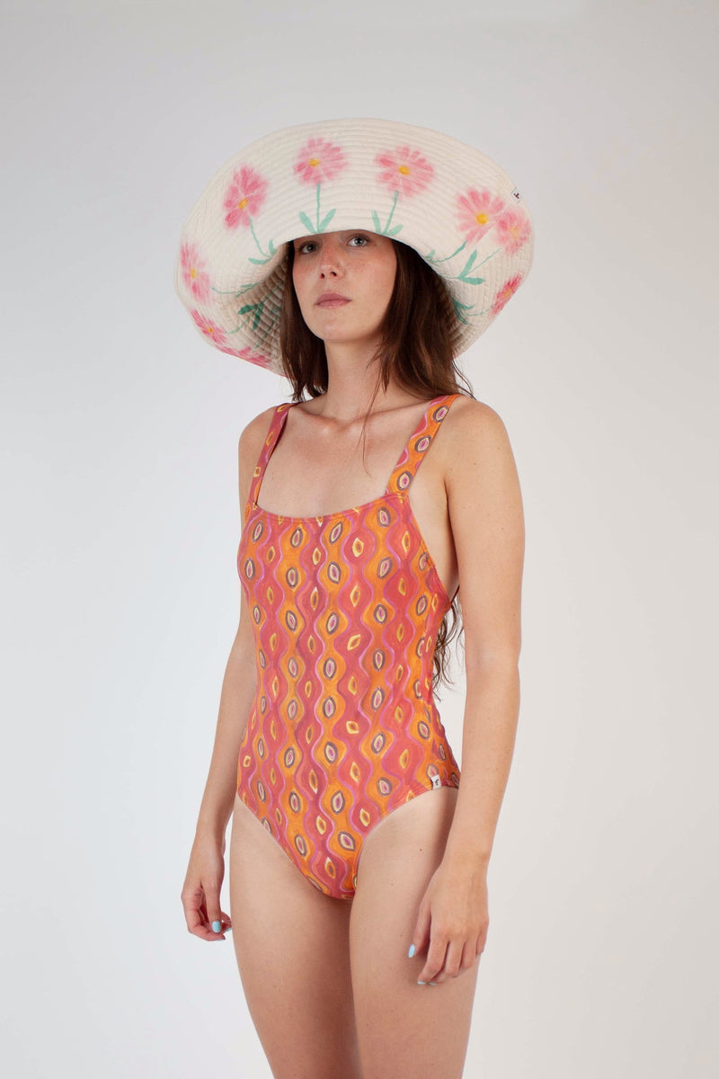 Flora Babu Red Swimwear