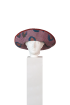 Sombrero Leopardo Ladrillo Naranja Gran Bucket