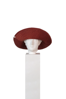 Sombrero Leopardo Ladrillo Naranja Gran Bucket