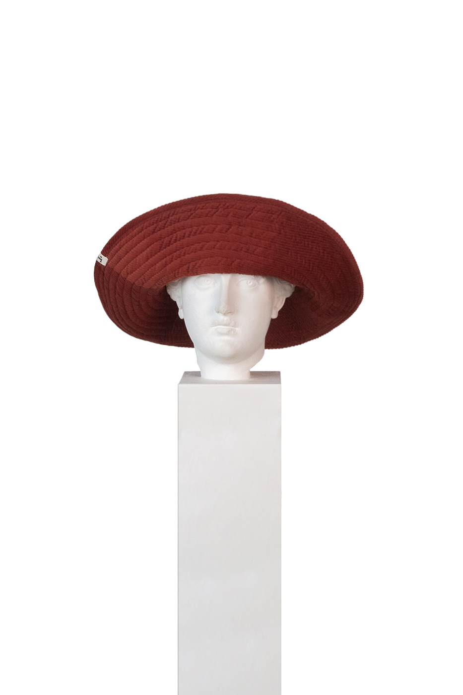 Sombrero Leopardo Ladrillo Naranja Gran Bucket