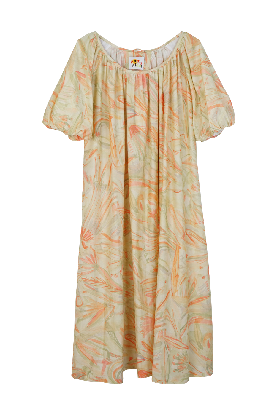 Vestido Largo Verde Lirio