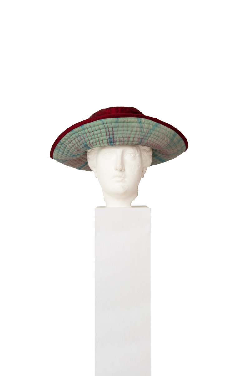 Sombrero Orquidea Turquesa Gran Bucket