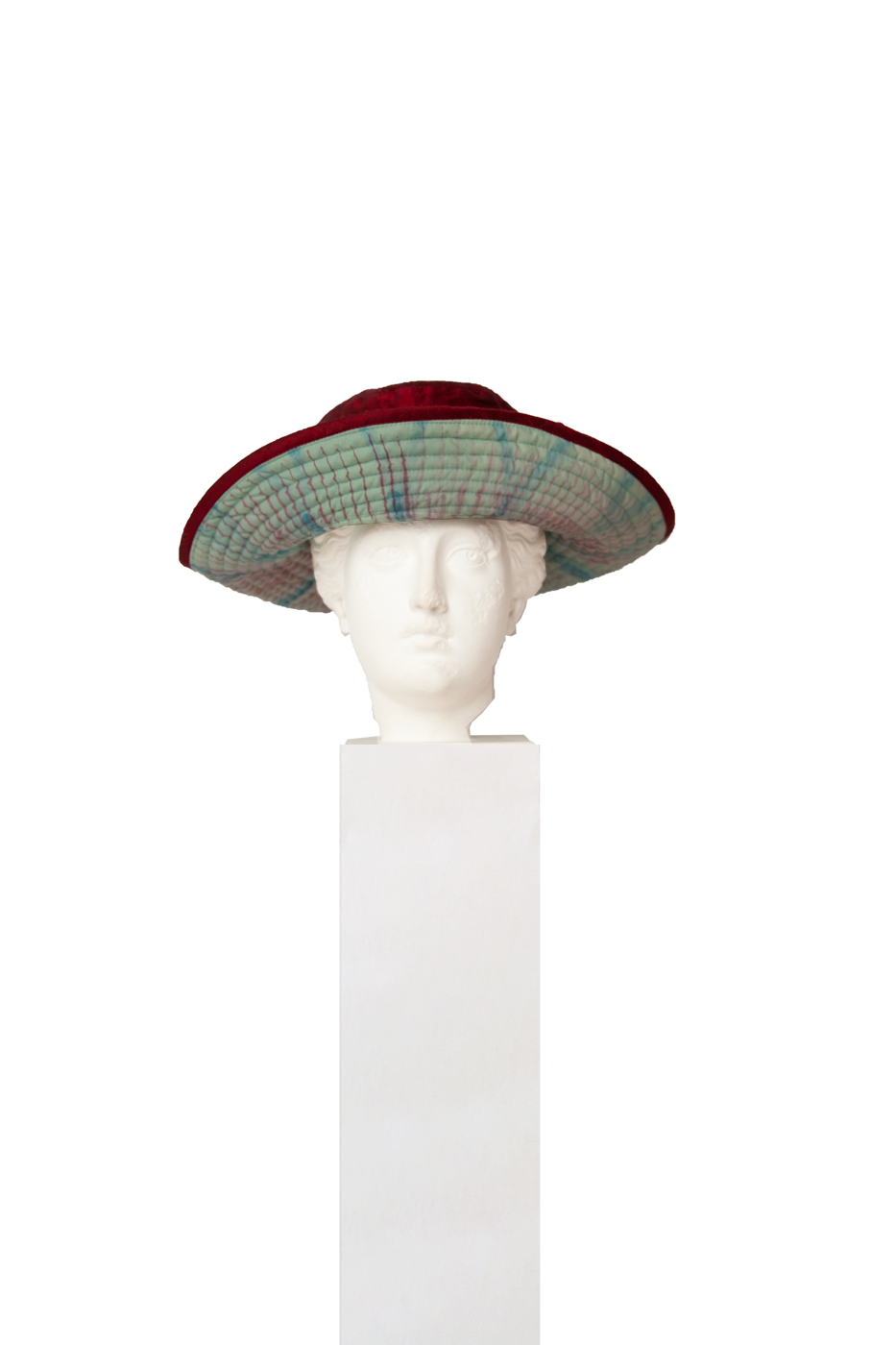 Sombrero Orquidea Turquesa Gran Bucket