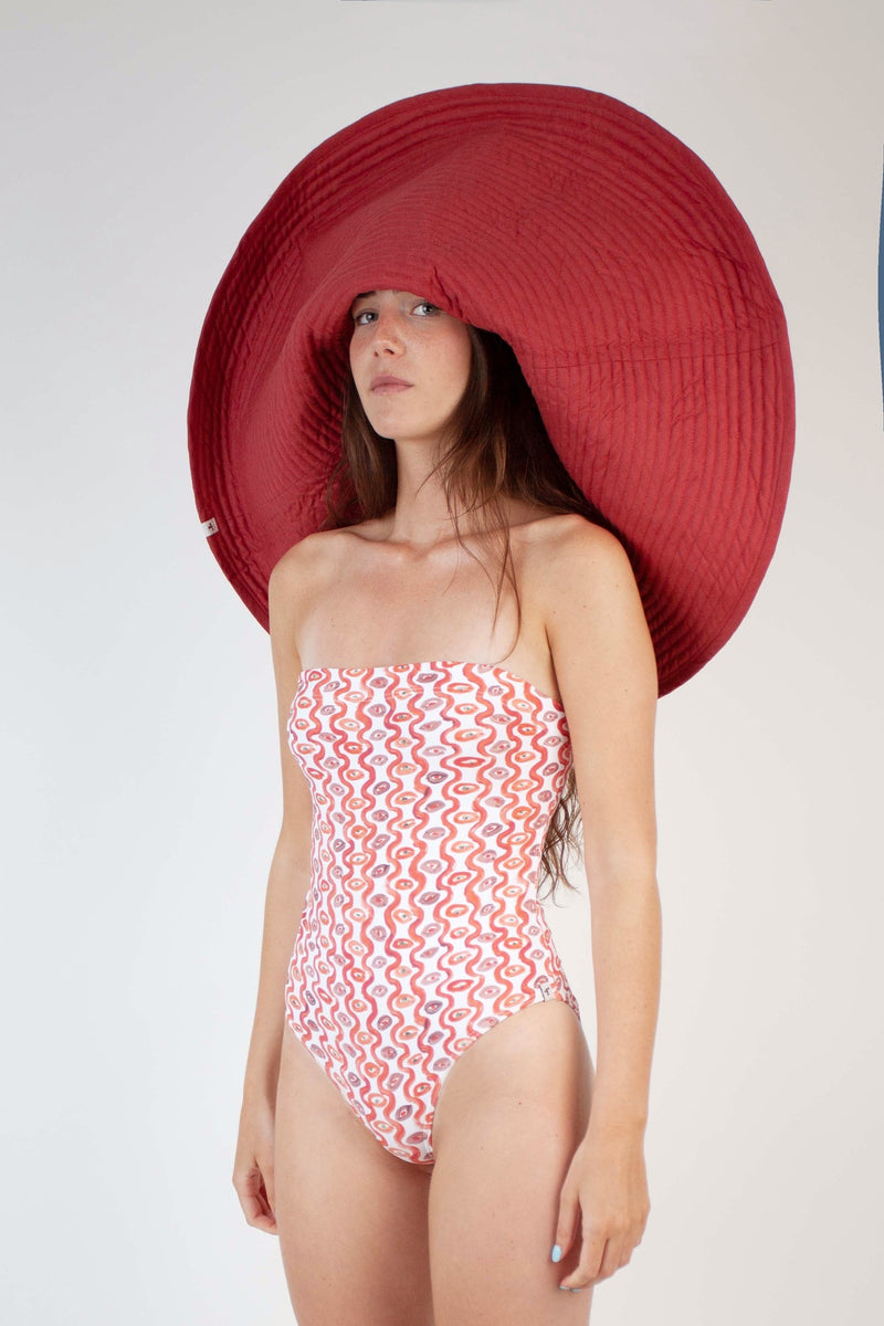 Flora Umba Red Swimwear