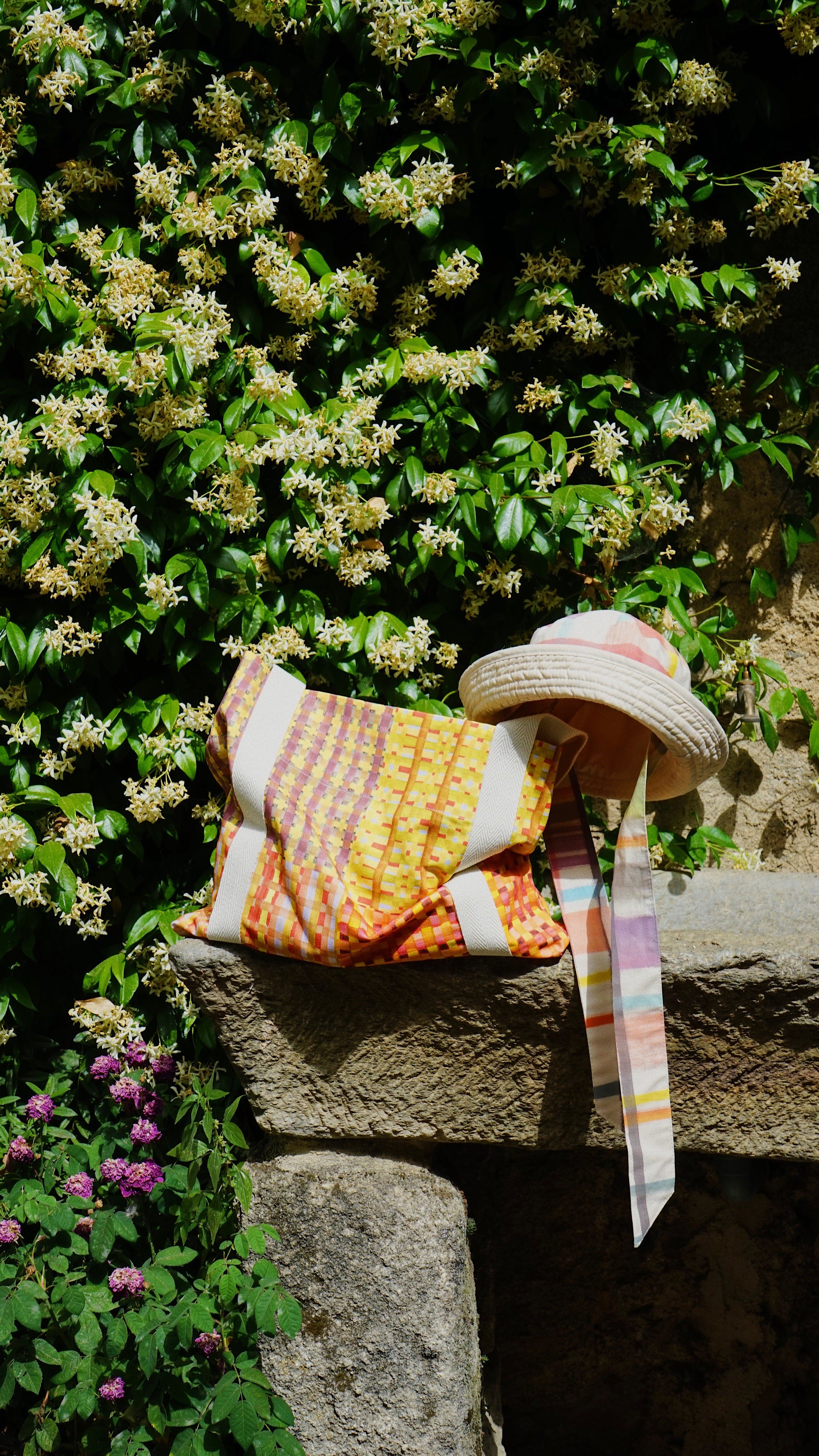 Picnic Strapped Bucket Hat