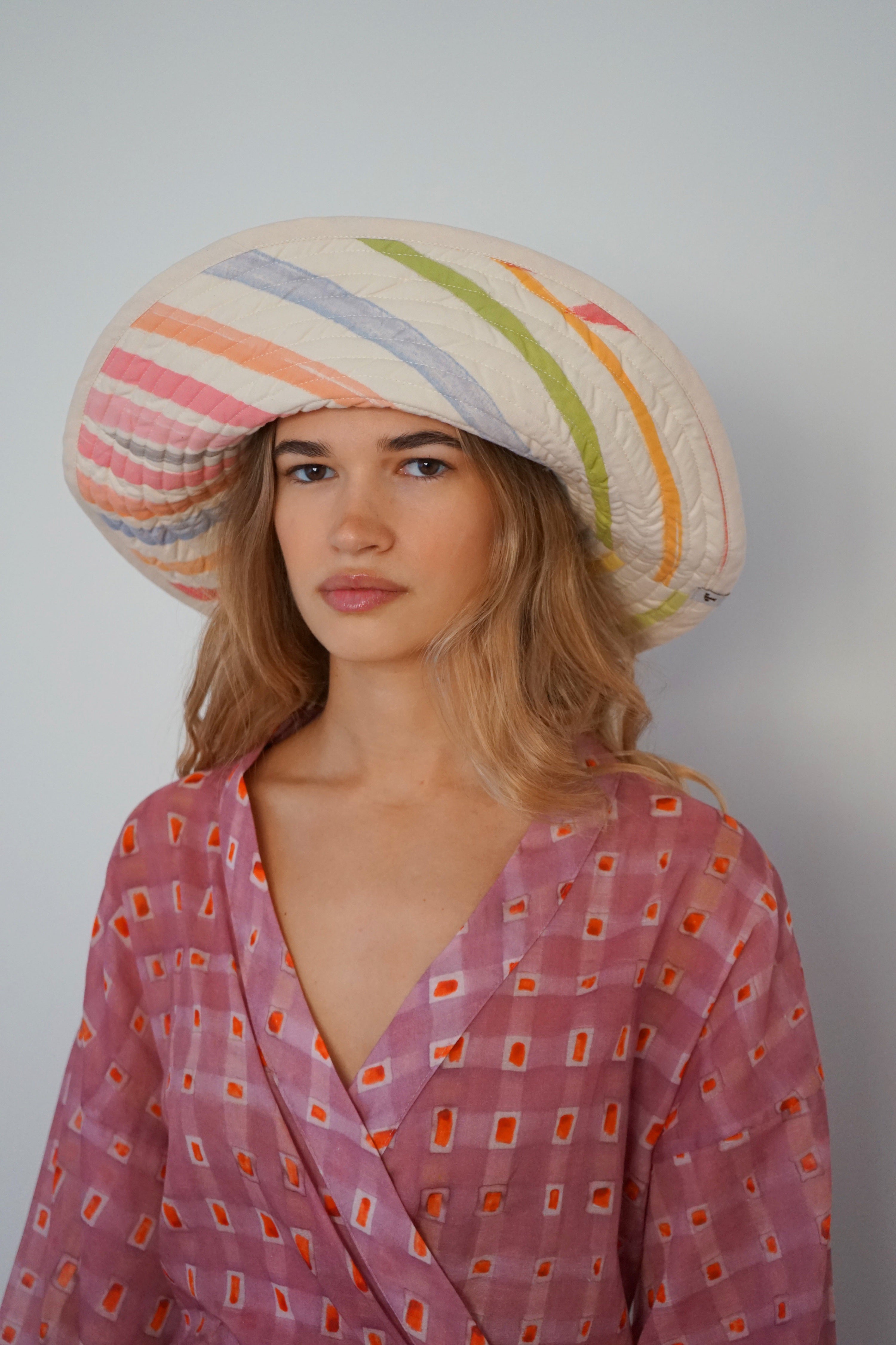 Romualda Silk Dada Bucket Hat